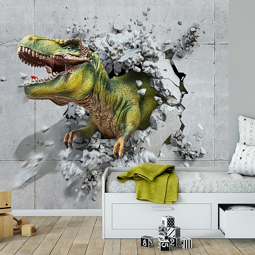 Фотообои Динозавр объемный Н-048 (3,0х2,7 м) 2